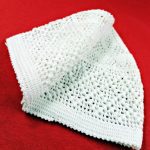 White Hand made Net Tupi || For VIP || spot doted