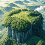 Green mountains
