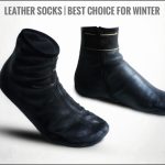 Leather socks